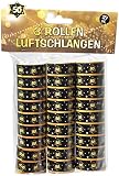 Udo Schmidt Luftschlangen Schwarz/Gold 3,9 m