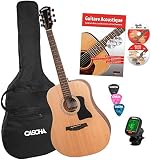 CASCHA Akustikgitarre für Einsteiger