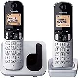Panasonic KX-TGC212 DECT-Telefon Metallisch Anrufer-Identifikation