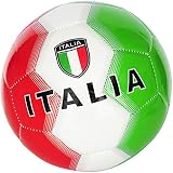 CUCUBA Fußball Italien Ball Grösse 5 Grün/Weiss/Rot