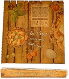 50 Kartonschachteln für Pizza von Tür cm. 29 x 29 x 3,5 Ersatz für die Konformität D.M.…