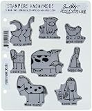 Stampers Anonymous CMS361 ClngStp THoltz Funny Farm
