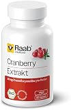 Raab Vitalfood Bio Cranberry Extrakt Kapseln