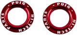 Puig Aluminium Ringe Set 20025R für Schutz von Gabel/Kippbar PHB19