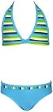 Landora® Mädchen Triangel Bikini in grün/türkis