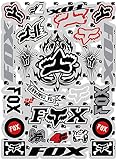 KIT Sticker Fox Stickers Sponsor Motorrad KOMPATIBEL FÜR Honda Yamaha KTM Cross Enduro…