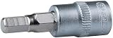 1/4" Bit-Stecknuss Innensechskant