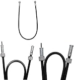 1X Tachowelle mit ÜberwurfmutterHURET 570MM 645MM 703MM MBK 41 51 MOPED MOFA MOKICK…