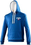 Supportershop Kapuzenpullover Rugby Russland Unisex S blau