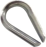 Kausche verzinkt für Kabel 6 mm.