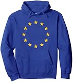 Europa Europäische Flagge Gelbe Sterne EU Wahlen Europäer Pullover Hoodie