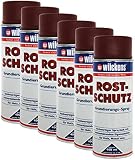 6x WILCKENS Rostschutz Grundierungspray 400ml Spray Grundierung Lackspray Primer