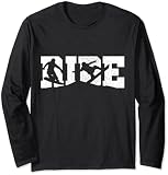 Snowboard - RIDE Snowboarding Freestyle Snowboarder Geschenk Langarmshirt