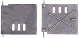 QLS Ofentür Backofentür Kachelofentür Gusseisen Schürtür Revisionstür 18 x 15 cm