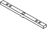 Mahr 5113351 SD14 Messfeder Parallelogrammstütze zur Montage auf einer Platte PQ