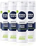 NIVEA Men Shave Foam Sensitive 200ml x 4