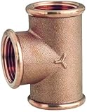 MAESTRINI T-Stück Bronze 1 1/4 Zoll