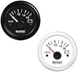 VOLTIMETRO 8-16V Negro