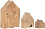 Räder Living Holzhäuser Set groß Schön Hier aus Akazienholz in der Farbe Braun mit…