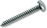 Duratool STPP11410ZP Pozidriv-Flachkopfschrauben