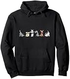 Funny Hunde Team I Dog Cartoon I Hund Liebhaber Hundefreund Pullover Hoodie