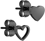 LIEBESKIND Herzohrstecker Edelstahl