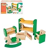 WOOMAX - Möbelset Puppenhaus Holz Kinderzimmer