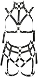 Bad Kitty Riemenset Riemenset Schwarz S/M
