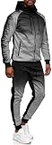 C-IN-C Herren Jogginganzug Barockmuster Sportanzug für Männer Trainingsanzug Laufanzug…