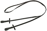 Covalliero Antislip Gummizügel schwarz/braun