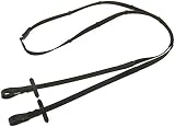 Covalliero Antislip Gummizügel schwarz/braun