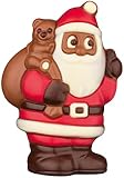 Weibler Weihnachtsmann mit Sack und Teddy 75 g