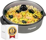 Bestron Snackpfanne XXL mit 40 cm Durchmesser