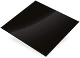 Alublech schwarz lackiert 500 x 250 x 1 mm