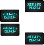 „LET IT Snow“ oder „ZIEH ES DURCH“ oder „ENDLICH Wochenende“ Karte im Carbon Lock im…