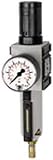 RIEGLER FU 823-M-4 FUTURA Filterregler mit Metallbehälter