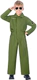 (PKT) (9907037) Child Pilot Jumpsuit Costume