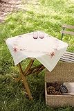VERVACO Kreuzstich Stickpackungen Tischdecke Blumenstrauß mit MagnolieStickdecken…
