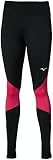 Mizuno Waramlite Running Tights Black/Rose Red XS