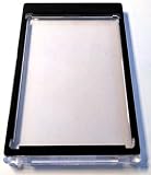 docsmagic.de 10 x Magnetic Card Holder Black Border 75 PT UV Safe