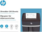 HP Aktenvernichter-Pflegeölblätter 12er-Pack