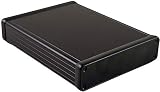 Hammond Electronics 1455U2202BK Universal-Gehäuse aus extrudiertem Aluminium