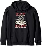 Eat Dirt - Cool ATV Quadfahrer Geschenk Quad Kapuzenjacke