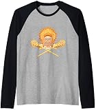 Lacrosse Spieler Indianer Helm Raglan