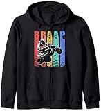 ATV Vierrad Quad Bike Geschenk Vintage Braap Quad Biker Kapuzenjacke