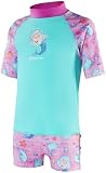 Speedo Mädchen Infant Short Sleeve Printed Sun Protection Rash Top Set Rash Top Set