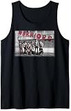 The Warriors Red Accent Group Shot Tank Top