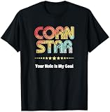 Cornhole Team Shirts Corn Star Your Hole Is My Goal T-Shirt