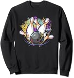 Bowling Pins - Bowlen Bowler Bowling Sweatshirt