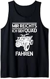 Quad Motorrad Quad Fahrer Tank Top